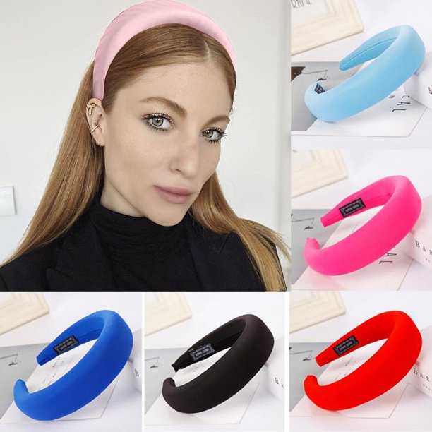 Fiudx Ofertas Flash Del Día Solo En Línea Diadema De Esponja De Moda Para Mujer, Aro De Pelo, Diadema Dulce Para Niña