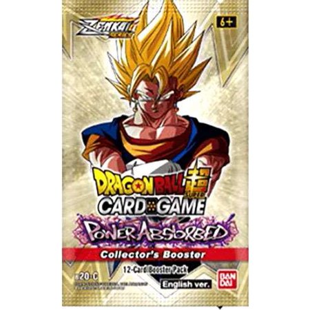 Dragon Ball Super Trading Card Game Power Absorbed COLLECTOR'S Booster Pack (12 Cards)