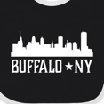 thumbnail image 4 of Inktastic Buffalo New York Ny Cities Skyline Boys or Girls Baby Bib, 4 of 4