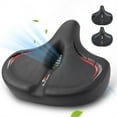 thumbnail image 4 of WEST BIKING Thickened High Elasticity Bike Saddle Soft Waterproof PU Pad Road  Seats Comfort Breathable AntiSlip Cycling Cushion, 4 of 7