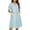 Green Floral, variant on Sleepwear Womens Snap Front Nightgown Housecoat Cotton Duster Short Sleeve House Dress