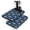 White-179, variant on 2 Pack Washable Rubber Bohemian Vintage Floral Dish Drying Mats for Kitchen Counter Home Large Coffee Bar Pad Accessories and Decor for Utensils Stemware (2pcs 19.5''x12'')