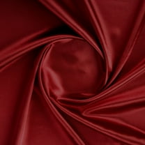 Zelouf Classic Satin Charmeuse, Sewing, DIY, Crafts Fabric by the Yard, Scarlet Red, 3 Yard