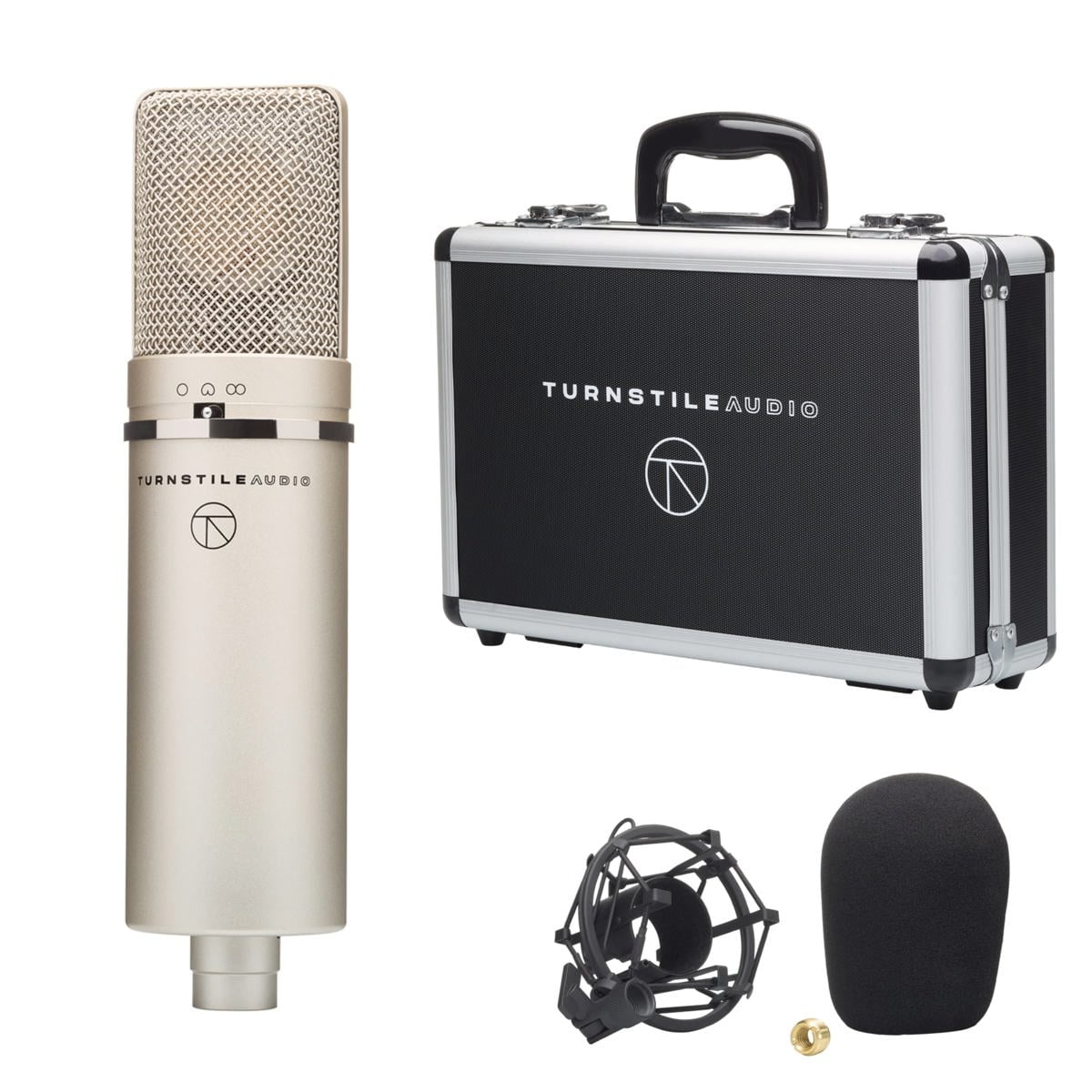 Rode RODECaster Pro II Integrated Audio Production Studio Console Bundle with 2x TAP300 Mic, 2x TAPH700 Headphones, 2x Broadcast Arm, 2x M to F XLR Cable, 32BG microSD Card