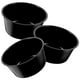 thumbnail image 2 of Moldes redondos de acero al carbono para pudín, magdalenas, pasteles y moldes para hornear de cocina, 3 unidades, 2 of 7