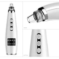 thumbnail image 3 of Electric Pore Cleaner Kit Professional Portable Blackhead Remover Acne Remover, 3 of 10
