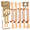 Group A, variant on Natural Silvervine Matatabi Bell Sticks Cat Chew Toys with Cotton Treat, Durable Indoor Dental Teeth Cleaning Care Catnip Pack for Cat (Size M Color A)