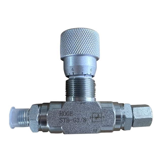 Válvula de control de flujo hidráulico para excavadoras pequeñas, - /8 3/8" Conexión de repuesto para reparación de motores de garaje
