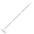 thumbnail image 2 of Brosse de Nettoyage de Sol en Plastique Blanc Réglable 53.14 Po avec Grattoir - Récurage Multi-Surfaces pour Piscine, Murs et Sols - Manche Rétractable 81-134cm, Design en Tige de Fer Durable et Caoutchouc Souple, 2 of 5