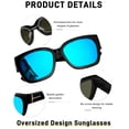 thumbnail image 3 of Gafas de sol polarizadas para usar sobre lentes KANASTAL negras, 3 of 6