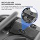 thumbnail image 4 of Bicycle Seat with Rear Light, Bicycle Saddle Soft Bicycle Saddle USB Charging Warning Breathable Seat Pad Mountain Bike Bicycle_i*, 4 of 5