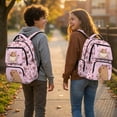 thumbnail image 2 of Bulopur Capybara Kids Backpack for Girls Cute School Bag Lightweight/Breathable/Durable/Waterproof Multi-Pocket Book Bag for Kids, 2 of 7