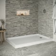 thumbnail image 5 of Streamline NT-264-60WH-RH 60 in. x 36 in. Corner Acrylic Shower Base in Glossy White with Right Hand Drain, ABS Drain Included, 5 of 16