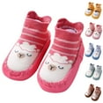 thumbnail image 2 of Aayomet Baby Slippers Children Toddler Shoes Flat Bottom Non Slip Floor Sports Shoes Socks Shoes Warm (A, 5.5 ), 2 of 3
