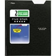 thumbnail image 3 of (2 pack) Five Star Pocket and Prong Paper Folder, Black (340020B-WMT22), 3 of 8