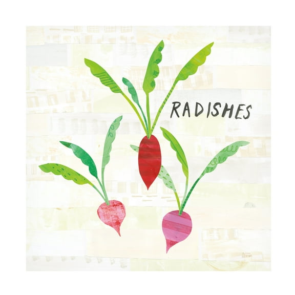 Melissa Averinos 'Kitchen Garden VI Cream' Canvas Art