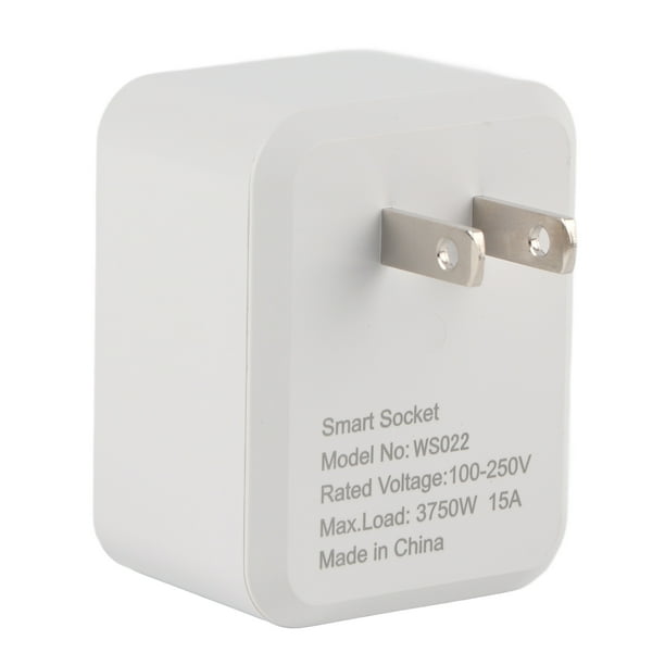Enchufe inteligente de sincronización Bluetooth WiFi - EE. UU. 15A 100-250V