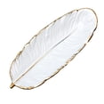 thumbnail image 6 of UDIYO Plate Creative Exquisite Stylish,Feather Shape Food Plate for Home, 6 of 6