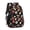 Football and Rugby, variant on Football and Hockeyball White Pattern Cute School Backpack Bag with Padded Back and Adjustable Shoulder Straps 16.9 X 12.6 X 5.9 Inches