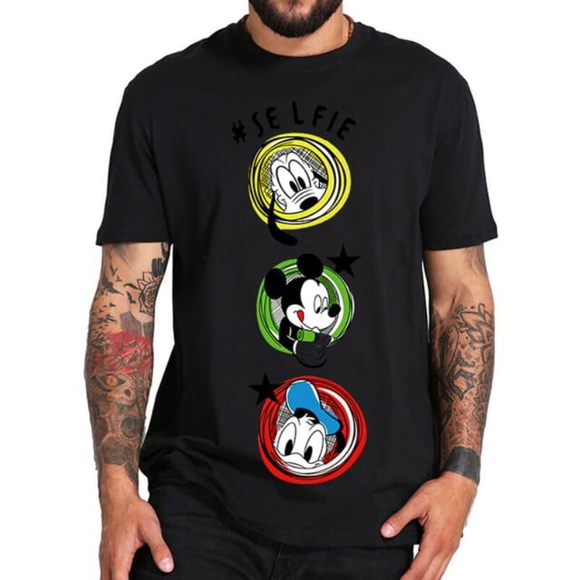 Disney Maus Mickey Minnie Sommer neue Herren Camisetas übergroße loss Kleidung Vintage Kurzarm Mode gedruckt Kinder T-Shirt xuanjing unisex