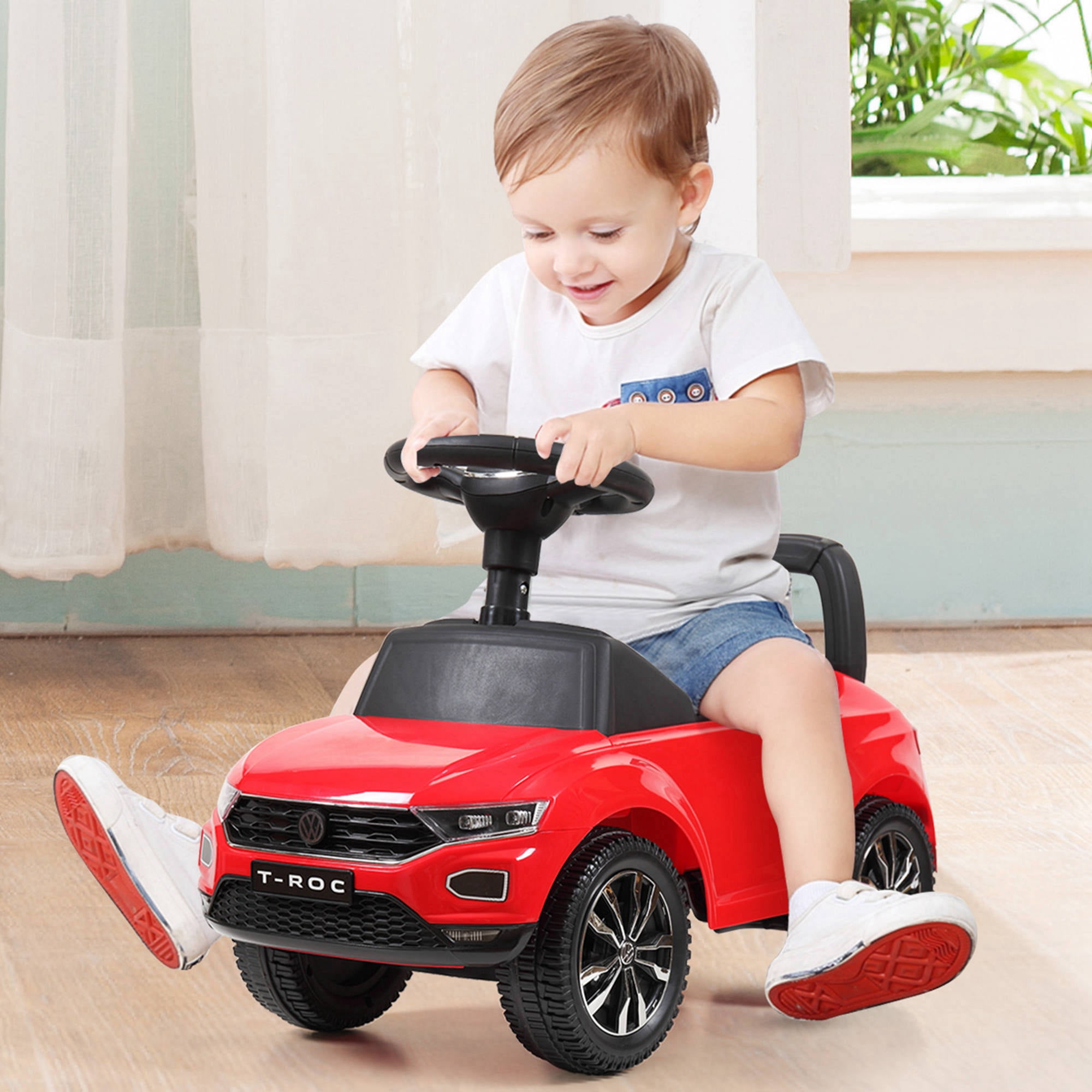 3 wheel foot to floor ride on