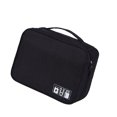 thumbnail image 2 of Minnieouse Bolsa de viaje Compartimiento portátil Organizador de almacenamiento Monedero con cremallera Bolso de gran capacidad Estuche a prueba de polvo Envolturas para manijas de equipaje Negro Minnieouse AP011174-02, 2 of 6