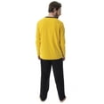 thumbnail image 2 of Star Trek Original Series Men's Uniform Costume Sleepwear 2PC Pajama Set - Kirk Spock, 2 of 6