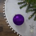 thumbnail image 2 of Northlight 6" Shatterproof Shiny Christmas Ball Ornament - Purple, 2 of 4