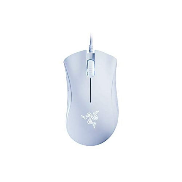 Mouse Gamer Razer DeathAdder Essential con Cable -Blanco