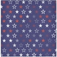 thumbnail image 2 of Coolnut Patriotic Star Cloth Napkins Set of 1, Reusable Washable Polyester Dinner Table Napkins for Family, Weddings, Parties, Home Decor, 20 x 20 Inch Washcloth Gift, 2 of 7