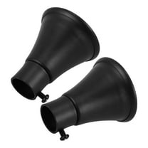 Zehuanyu 2pcs Curtain Rod Finals Decorative Curtain Pole End Window Curtain Rod Finials