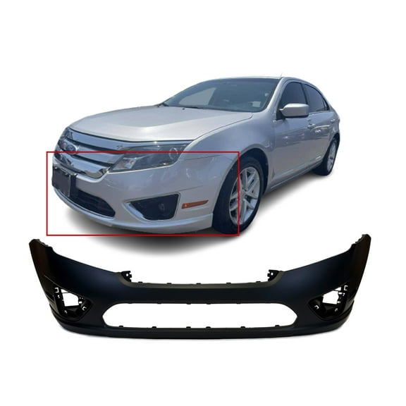 DCP Primed Front Bumper Cover Fascia for 2010 2011 2012 Ford Fusion S 10 11 12