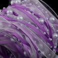 thumbnail image 4 of 10m Pearl Beaded Ribbon DIY for Sewing/Garment/Clothes Accessory Lilac, 4 of 8