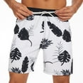 thumbnail image 6 of Mowujeit Mens Swim Trunks Quick Dry Board Shorts Beach Short Bathing Suits, Size S, 6 of 7