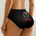 thumbnail image 2 of Hello Kitty Women's Underwear Low Rise Full Coverage Briefs Breathable Underpants Ladies Regular Plus Size Panties, 2 of 6
