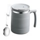 thumbnail image 2 of Taza de Viaje de Acero Inoxidable | Taza de Café Isotérmica con Tapa y Cuchara | Gran Capacidad de 500 Ml | Material 304 Apto para Uso Alimentario | Recipiente para Bebidas para La Oficina, El Hogar, 2 of 6