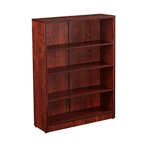 Sunon Collection 4Shelf Wood Bookcase Freestanding Display Book Shelf