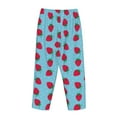 thumbnail image 5 of Balery Strawberries print Women's Pajama Pants,Ultra Lightweight Pjs,Lounge Pant-XX-Large, 5 of 9
