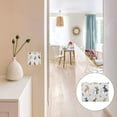 thumbnail image 7 of Yayeee Toggle Light Switch Wall Plate 3-Gang 6.37"x4.48" Decorative Outlet Cover, Cartoon Bunnies, 7 of 7