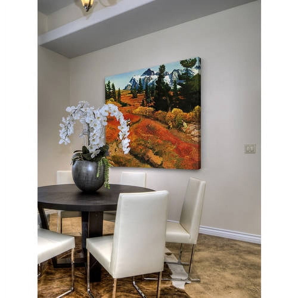 "Fall Photo Op" Painting Print on Wrapped Canvas