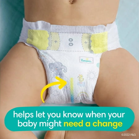 Pampers Swaddlers Diapers, Size 1, 210 Count