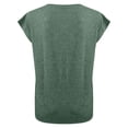 thumbnail image 6 of JINMGG Tank Tops for Women under $5,Fashion Woman Causal V-Neck Solid Blouse Sleeveless T-Shirt Summer Tops Green XXL, 6 of 6