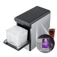 thumbnail image 2 of VEVOR Countertop Ice Maker, producing 37 lbs/24Hrs, Stainless Steel with Self-Cleaning, UV Protection, 2 of 12