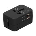 thumbnail image 3 of Rdeghly Power Converter Plug, ABS USB Travel Adapter For Travel Plug Converter For Household, 3 of 8