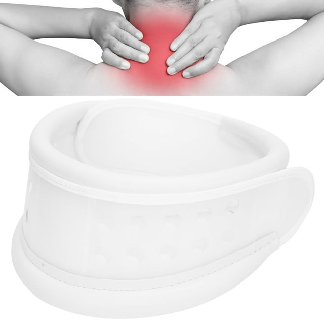 Qiilu Réglable Col Cervical Soulagement de la Douleur Respirable Colonne Cervicale Soutien du Cou Correction Orthopédique Protection du Cou