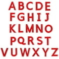 72 Washable Letter Number Patches, Sturdy Sew-On Fabric Decals for Kids ...