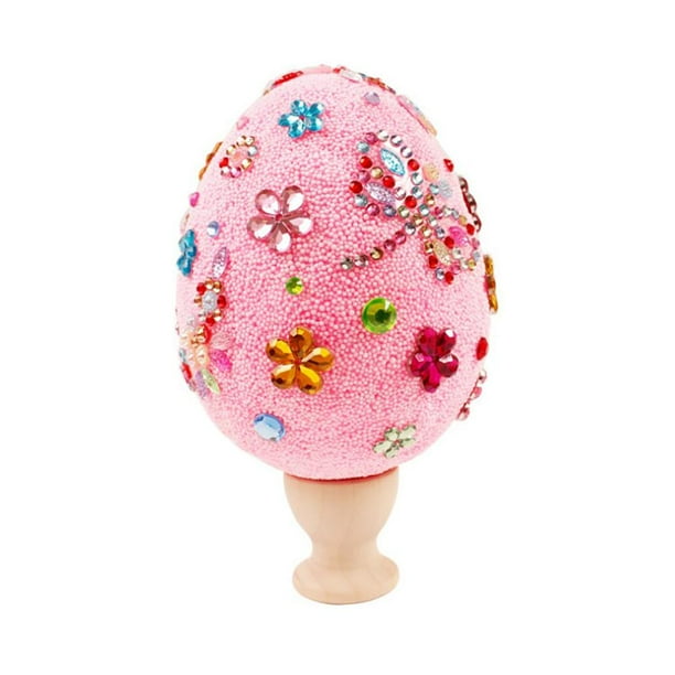 Huevos Decorativos Diy De Pascua, Juguetes Artesanales Hechos A Mano, Huevos Creativos, Juguete De Pintura Para Niños, Decoración De Pascua seitruly HA040411-05