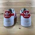 thumbnail image 4 of NWOB Adi-das Campus II Shoes Men’s 12 White Red/Orange Leather Low Top G49419, 4 of 6
