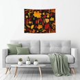 thumbnail image 5 of Kdxio Autumn Maple Leaves A Wall Hanging Tapestries Banner For Bedroom College Dorm Home Living Room Party Decor 29X37 In, 5 of 8