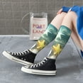 thumbnail image 5 of Naloa Seashell On The Beach Thigh High Socks Extra Long Stretchy Sock Women Over Knee High Opaque Stocking Daily Wear, 5 of 6